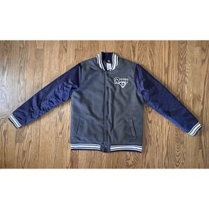 Los Angeles Rams NFL‎ Apparel Varsity Letterman Jacket Youth Large Blue Grey